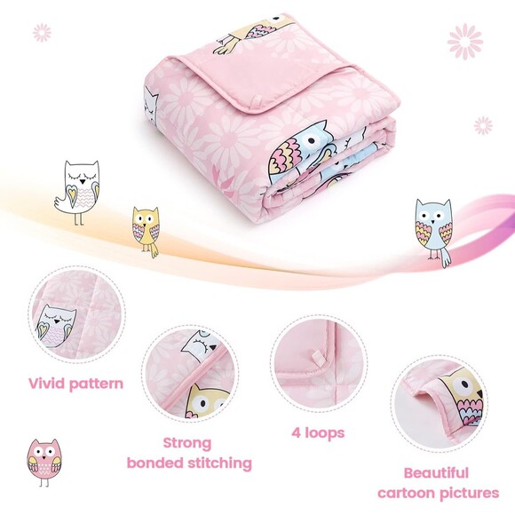 Topcee Weighted Blanket (7lbs 40'x60') Heavy, Breathable Cooling Blanket 7lbs. - Picture 4 of 13